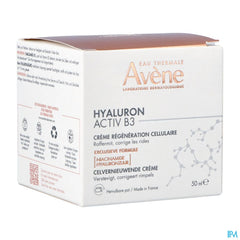 Eau thermale Avène Hyaluron Activ B3 Crème régénération cellulaire Anti-Age acide hyaluronique 50 ml