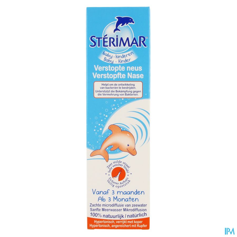 Sterimar Bebe Hypertonique Spray Nasal 100ml