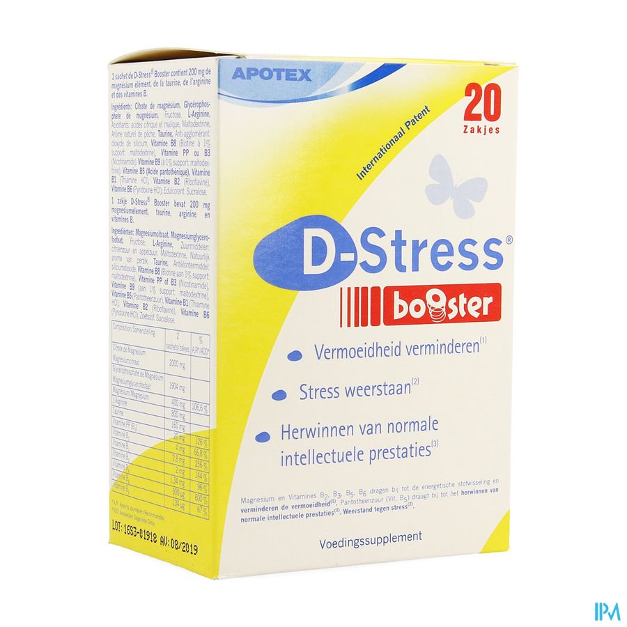 D-stress Booster Pdr Sach 20