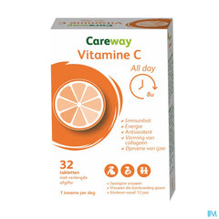 Careway Vitamine C 500mg All Day Comp 32