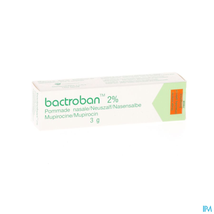 Bactroban Pommade Nasale 2% Tube 3g