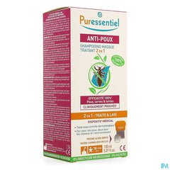 Puressentiel A/poux Sh Traitant 2en1 150ml+peigne