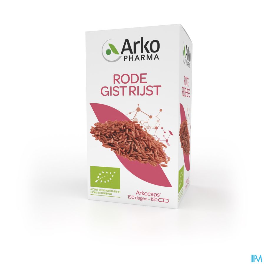 Arkogelules Levure Riz Rouge Bio Caps 150 Nf