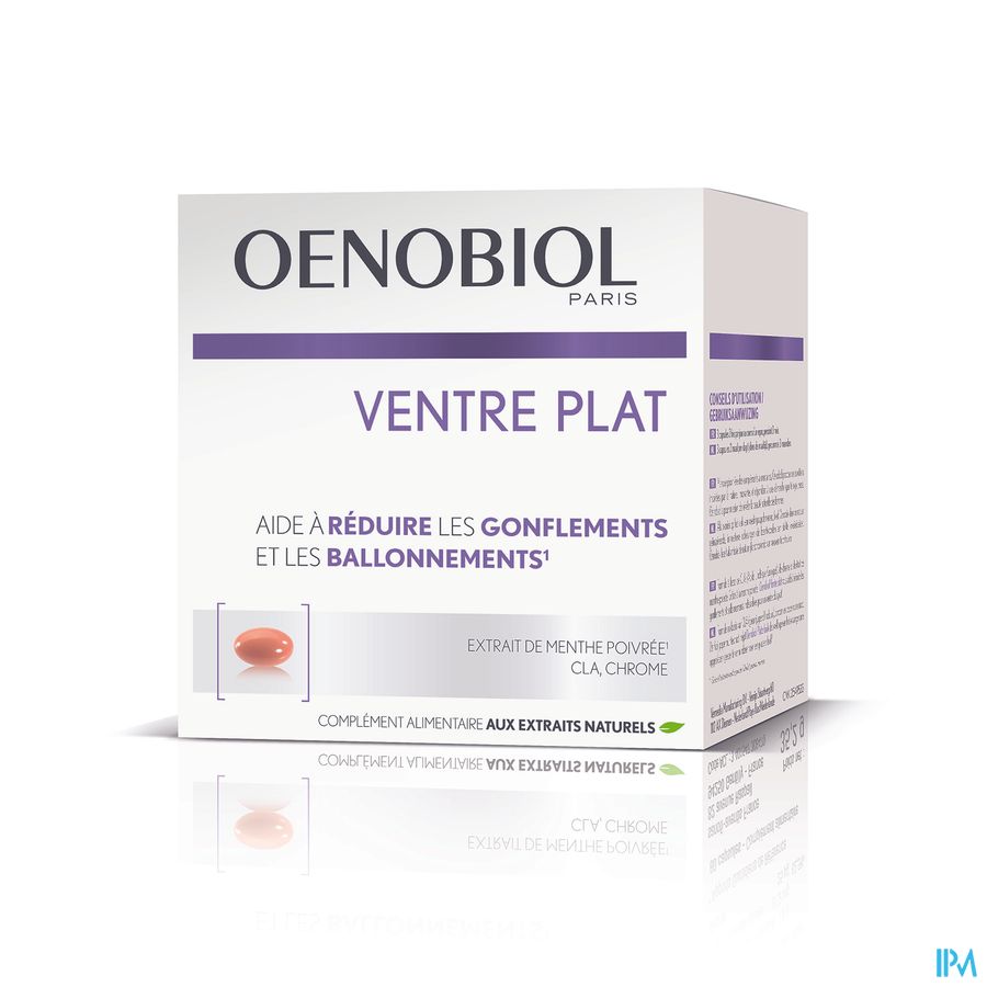 Oenobiol Ventre Plat 60 capsules - Minceur & maigrir