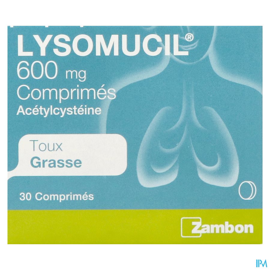 Lysomucil 600 Comp 30 X 600mg