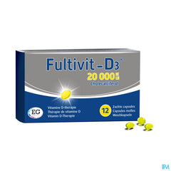 Fultivit-d3 20000iu Caps Molle 12