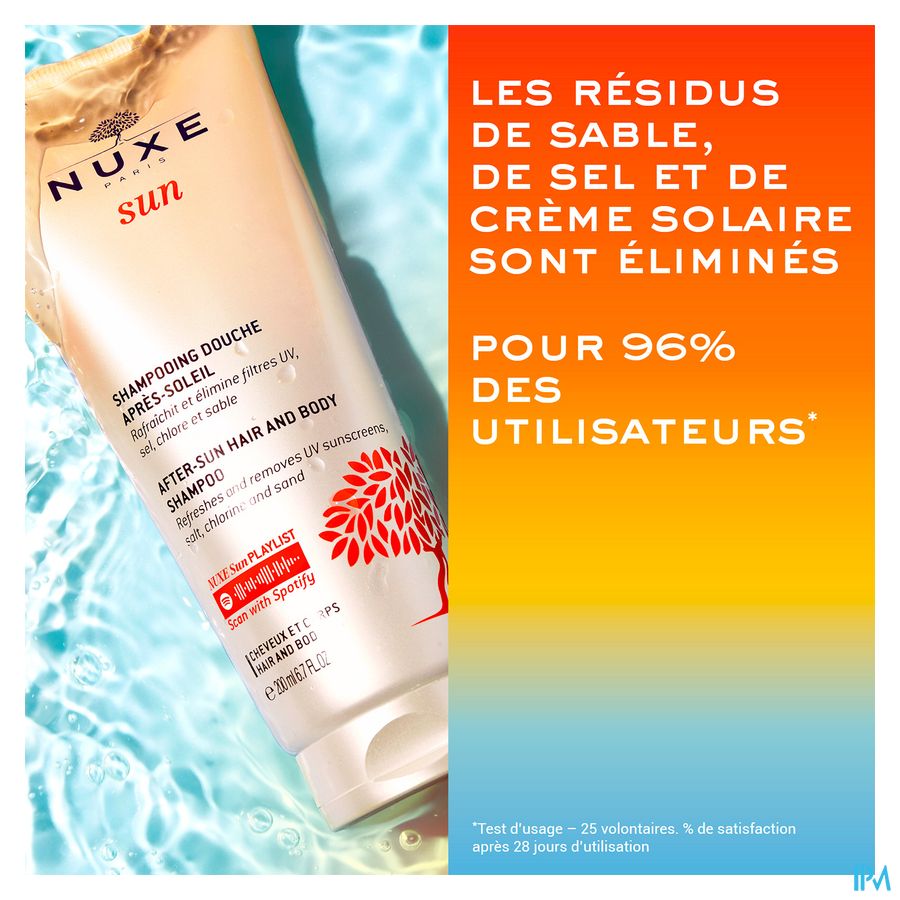 Nuxe Sun Shampoo Douche Apres Soleil Corps 200ml