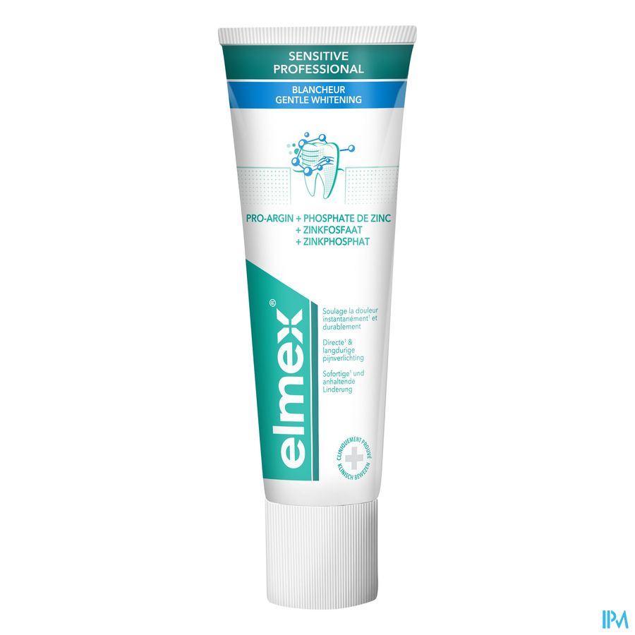 elmex Sensitive Professional Blancheur Dentifrice Dents Sensibles 75ml