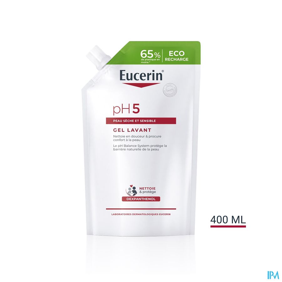 pH5 Gel Lavant Peau Sèche et Sensible recharge Visage et Corps 400ml