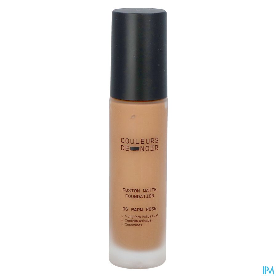 Couleurs De Noir Fus. Matte Fdt 06 W. Rose 30ml