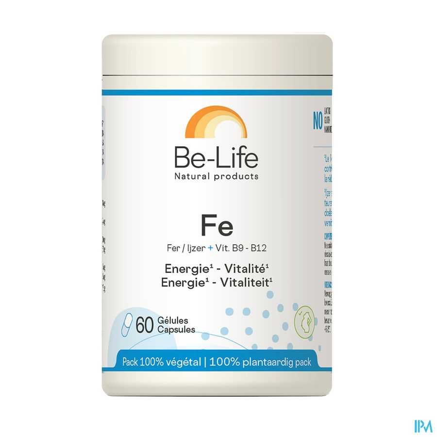 Fe Minerals Be Life Nf Gel 60x100mg