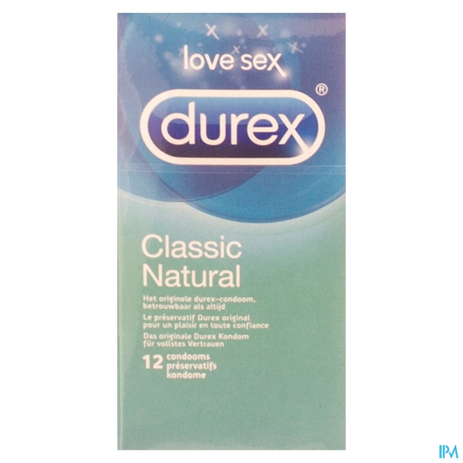 Durex Classic Preservatifs 12