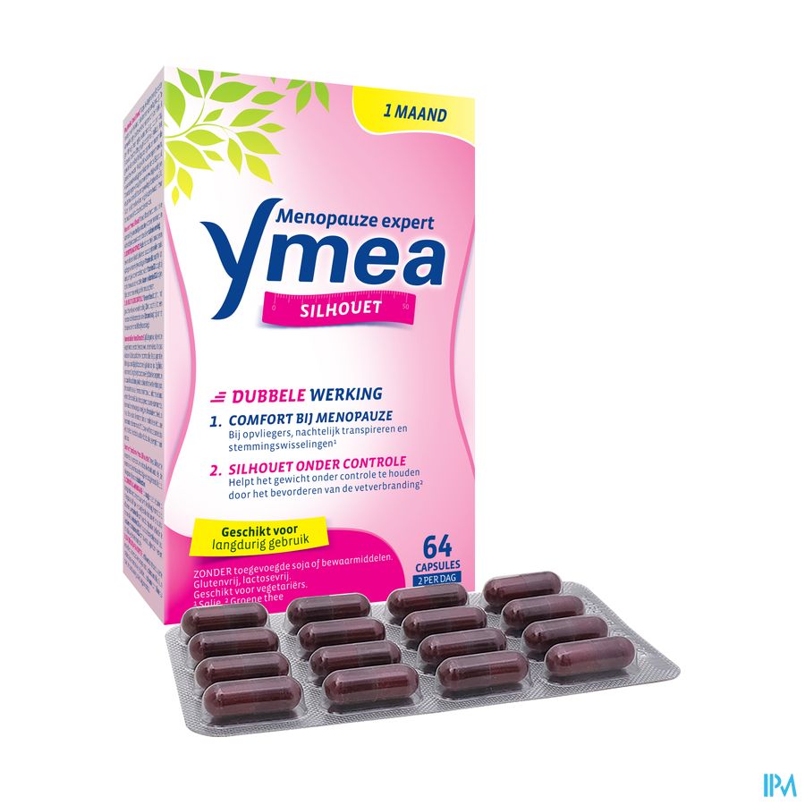 Ymea® Silhouette 64 P. - Ménopause - Bouffées De Chaleur & Poids Sous Contrôle