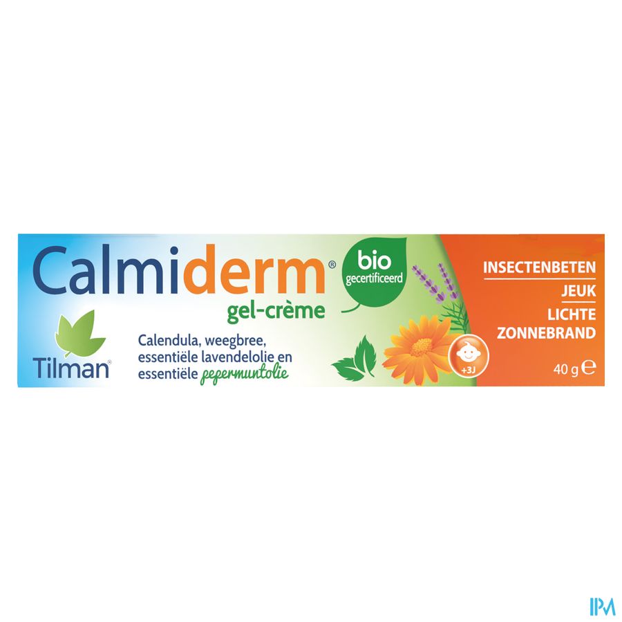 Calmiderm gel-crème certifié bio