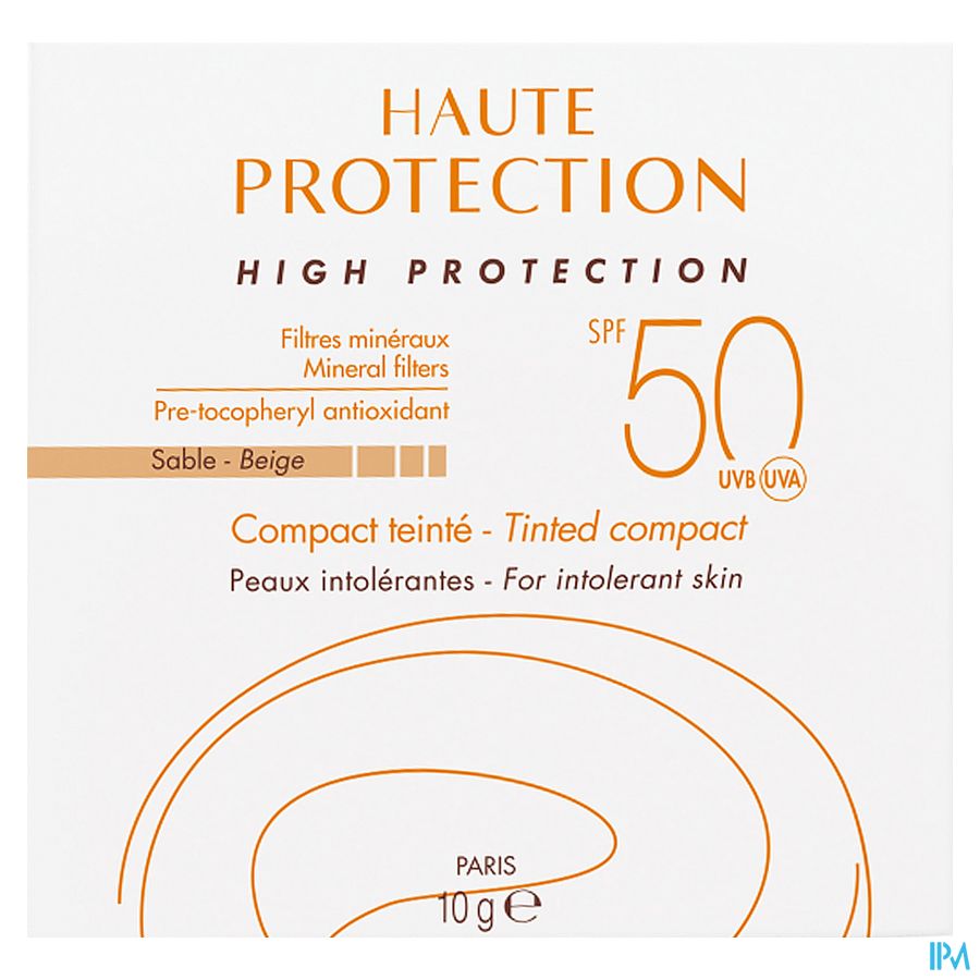 Eau Thermale Avène - Haute protection Compact teinté Sable SPF 50