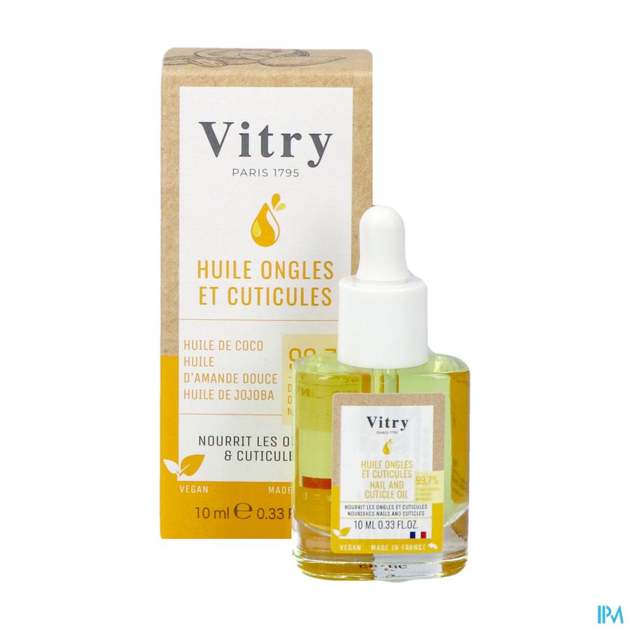 Vitry Huile Ongles & Cuticules Naturelle 10ml