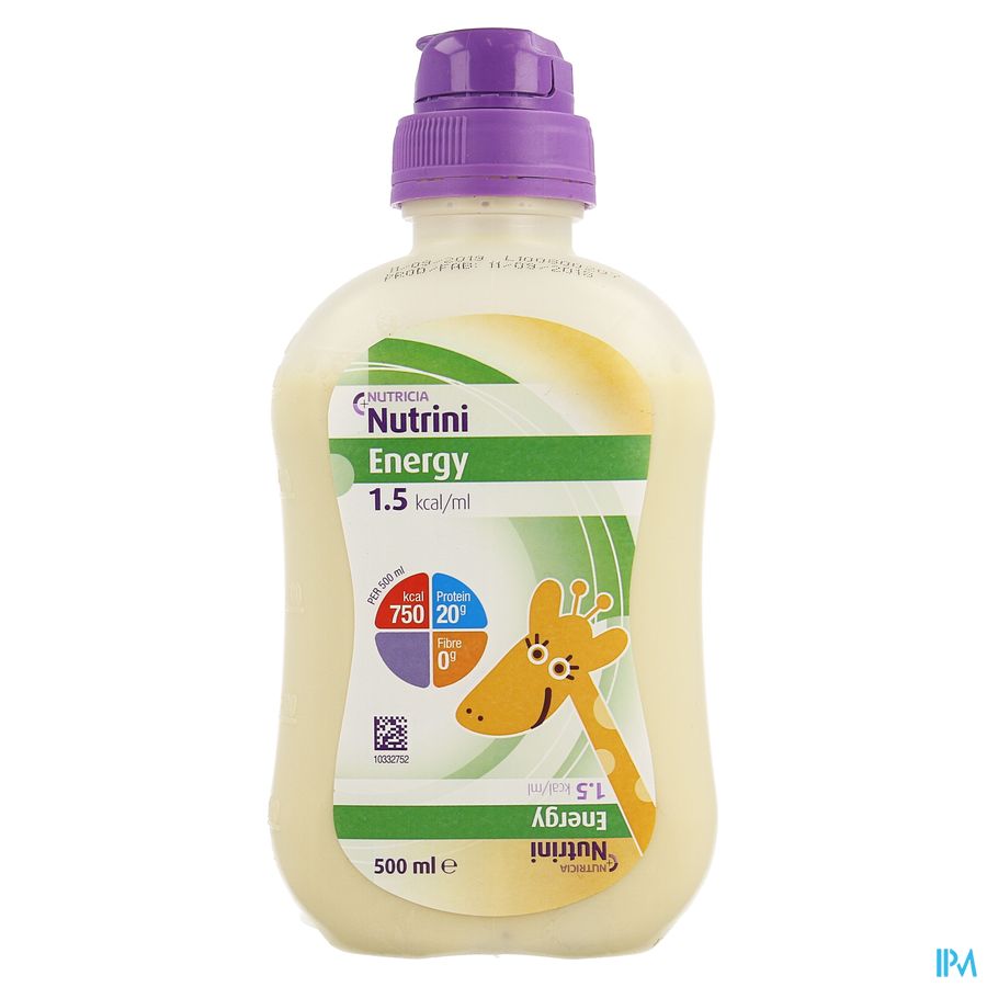 Nutrini Energy Alimentation Complète Par Sonde Bouteille 500ml