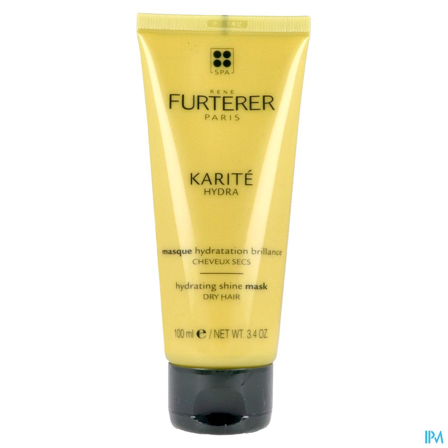 René Furterer - Masque hydratation brillance - Masque démêlant hydratant à l'huile de Karité - KARITE HYDRA