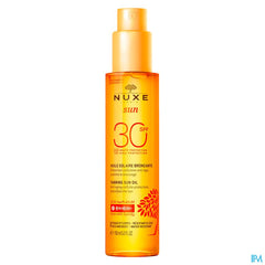 Nuxe Sun Huile Bronz. Ip30 Visage&corps150ml