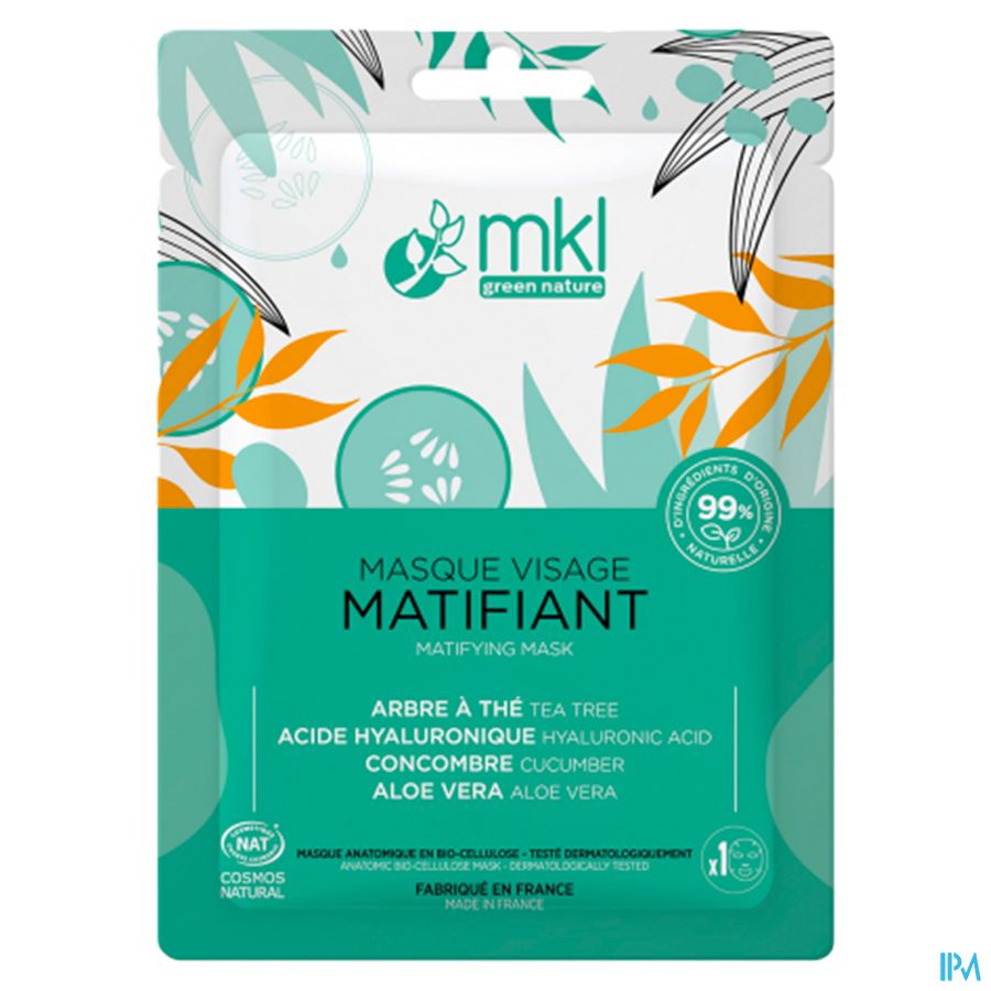 Mkl Masque Visage Matifiant Cosmos Nat. Sach 10ml