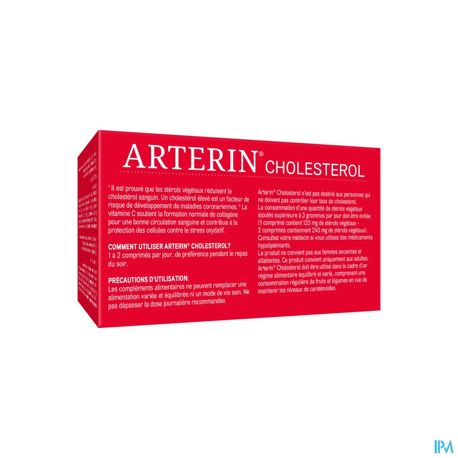 Arterin® Cholestérol 90+15 Cmp Sans Levure Rouge De Riz/Statines & Bonne Tolérance