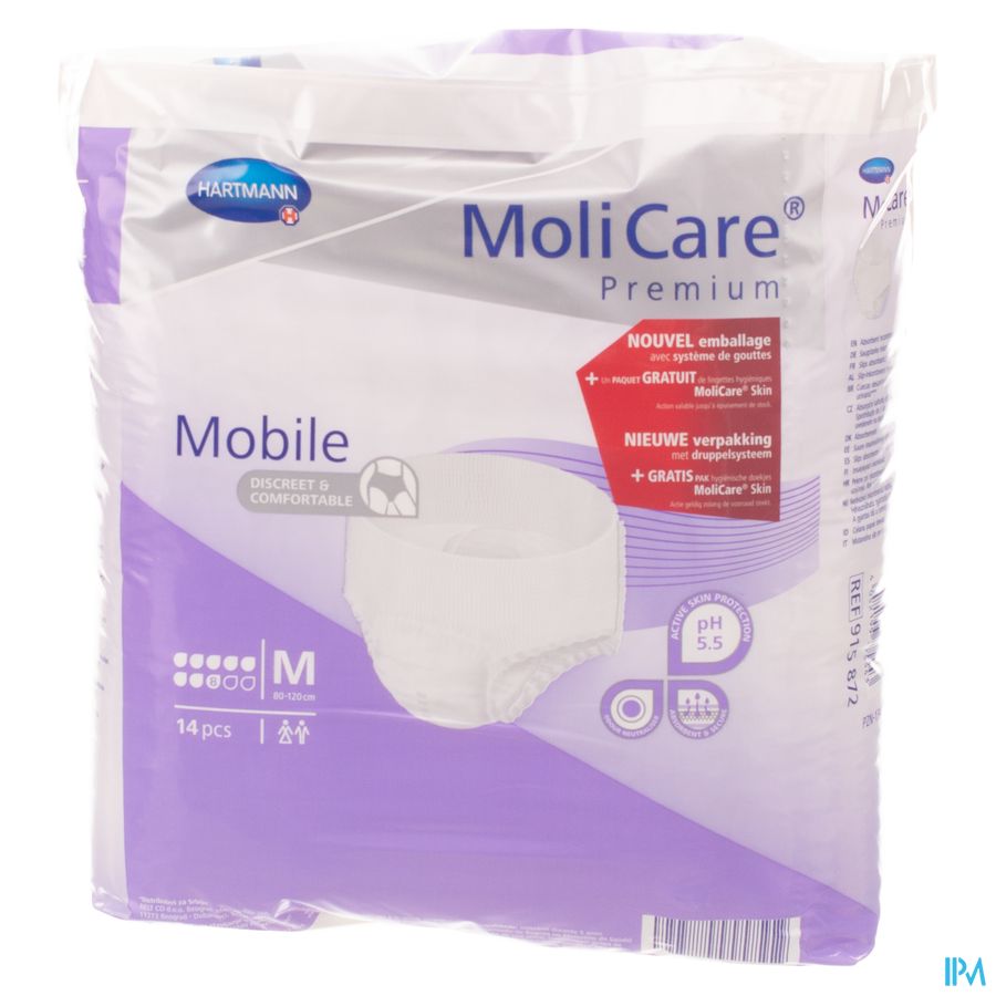 Molicare Pr Mobile 8 Drops M 14 P/s