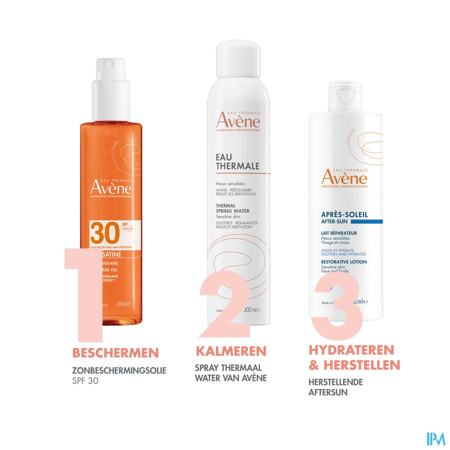 Eau Thermale Avène Huile solaire SPF30 Soins solaires ORANGE