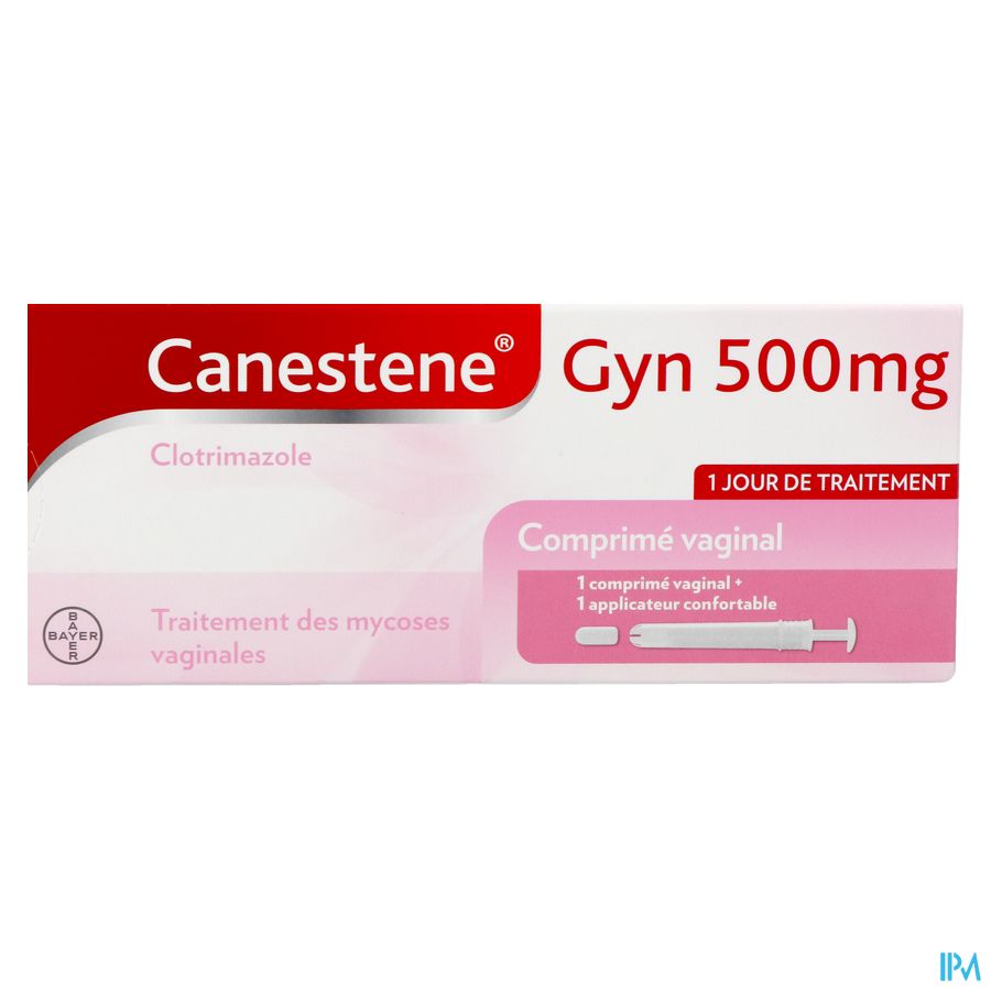 Canestene Gyn Clotrimazole 500mg Tabl Vag. 1