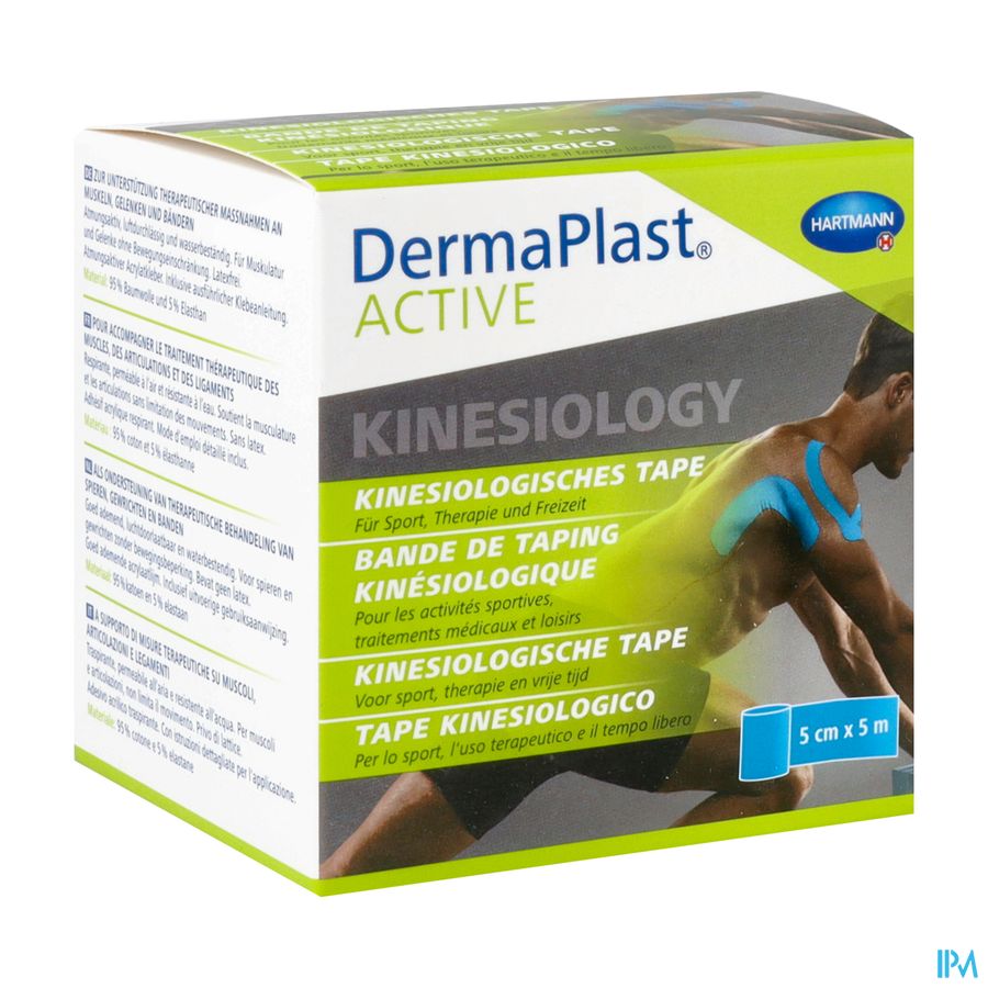 Dp Active Kinesio Tape Bleu 1 P/s