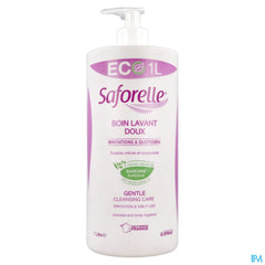 Saforelle Soin Lavant Doux Sol Fl Pompe 1l