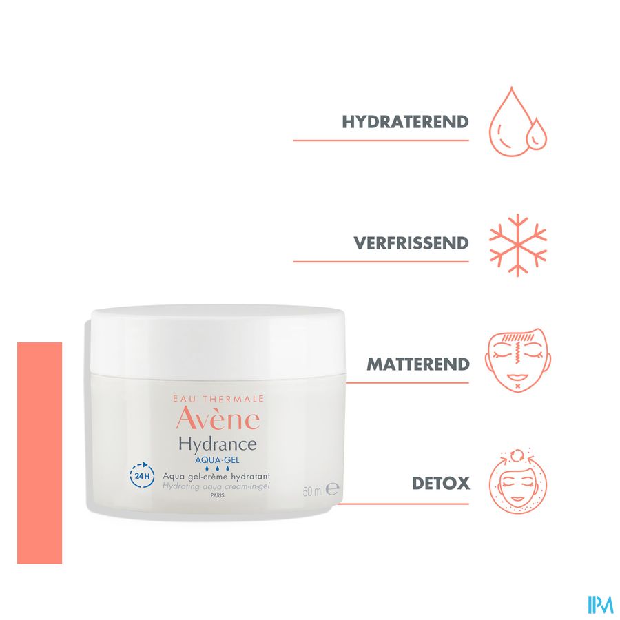 Eau Thermale Avène HYDRANCE Aqua gel-crème hydratante Peaux Sensibles