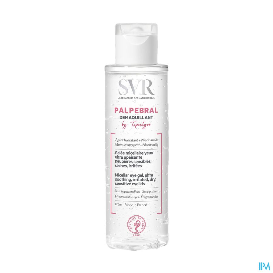 Svr Topialyse Palpebral Demaquillant Yeux 125ml