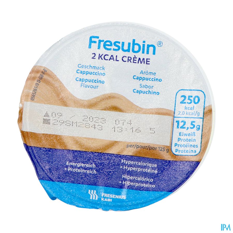 Fresubin 2 Kcal Creme Cappuccino Pot 4x125g