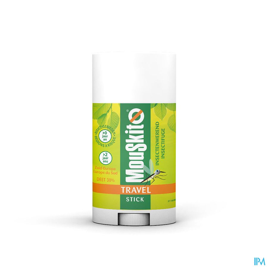 MOUSKITO® SOUTH EUROPE STICK 40 ML - Anti-Moustiques, Mouches, Guêpes - DEET 30%