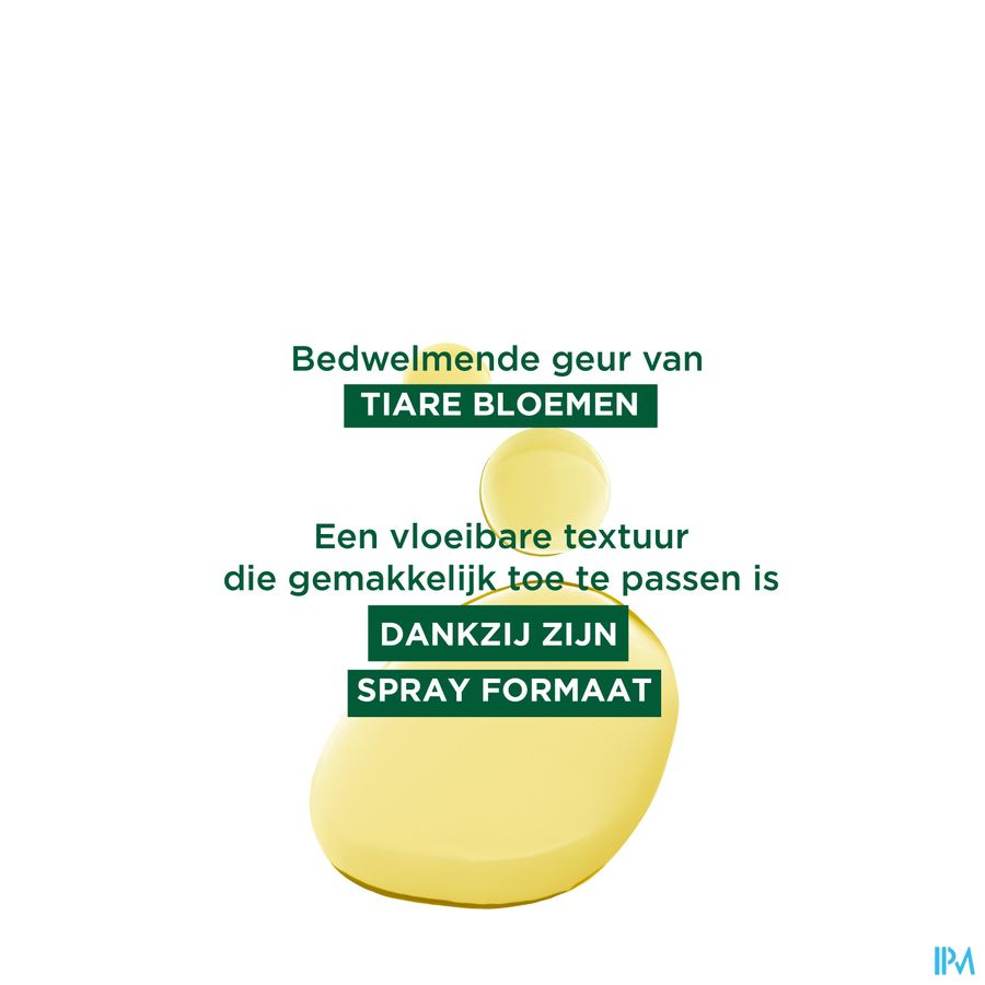 Klorane — Huile protectrice capillaire au Tamanu BIO et Monoï — Cheveux exposés au soleil