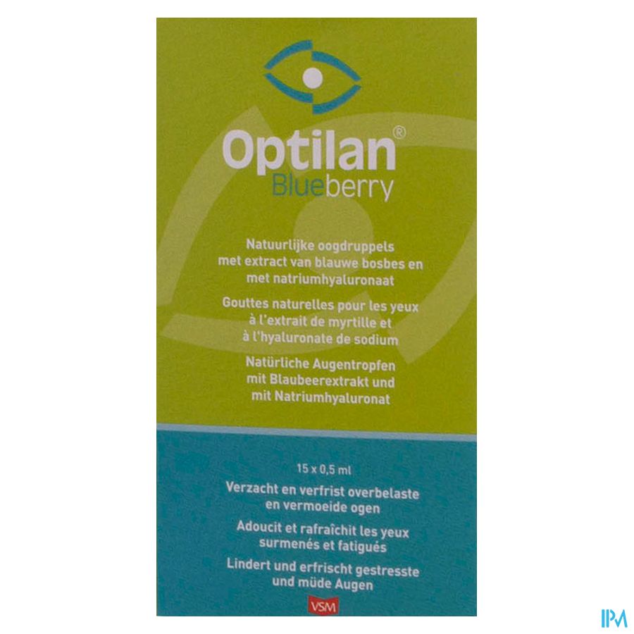Optilan® Blueberry 0,1% 15 x 0,5 ml monodoses