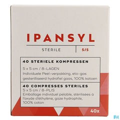 Ipansyl 1 Cp Ster 8pl 5,0x 5,0cm 40