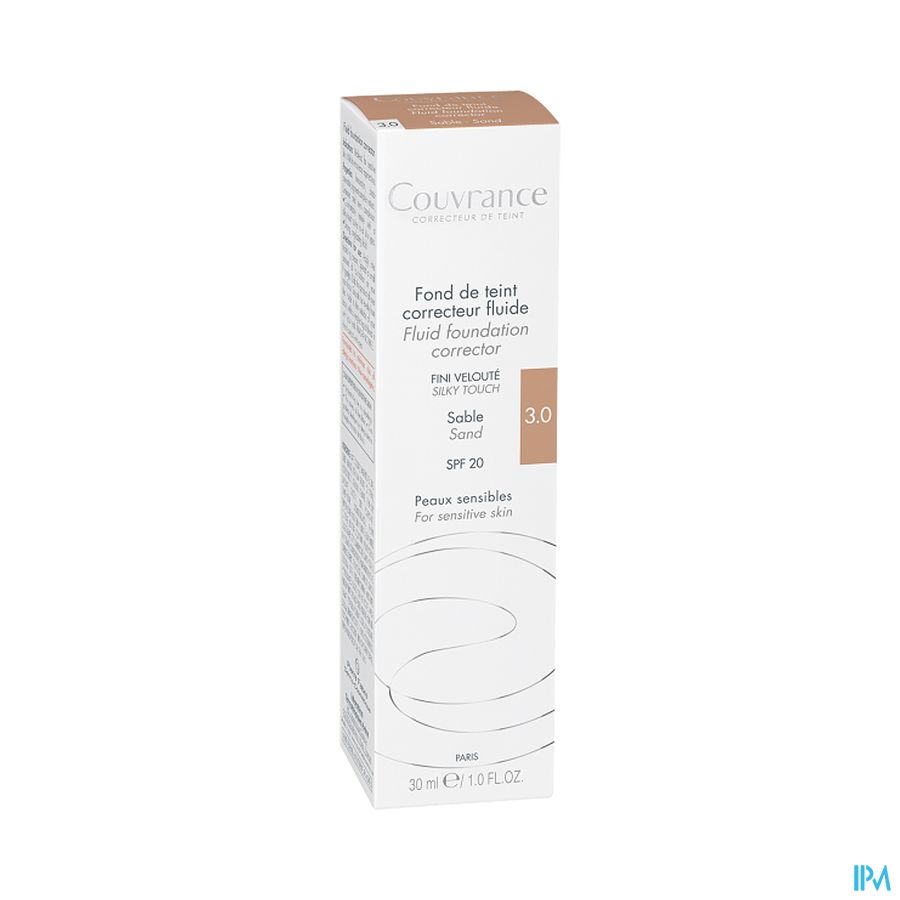 Eau Thermale Avène COUVRANCE Fond de teint correcteur fluide Sable