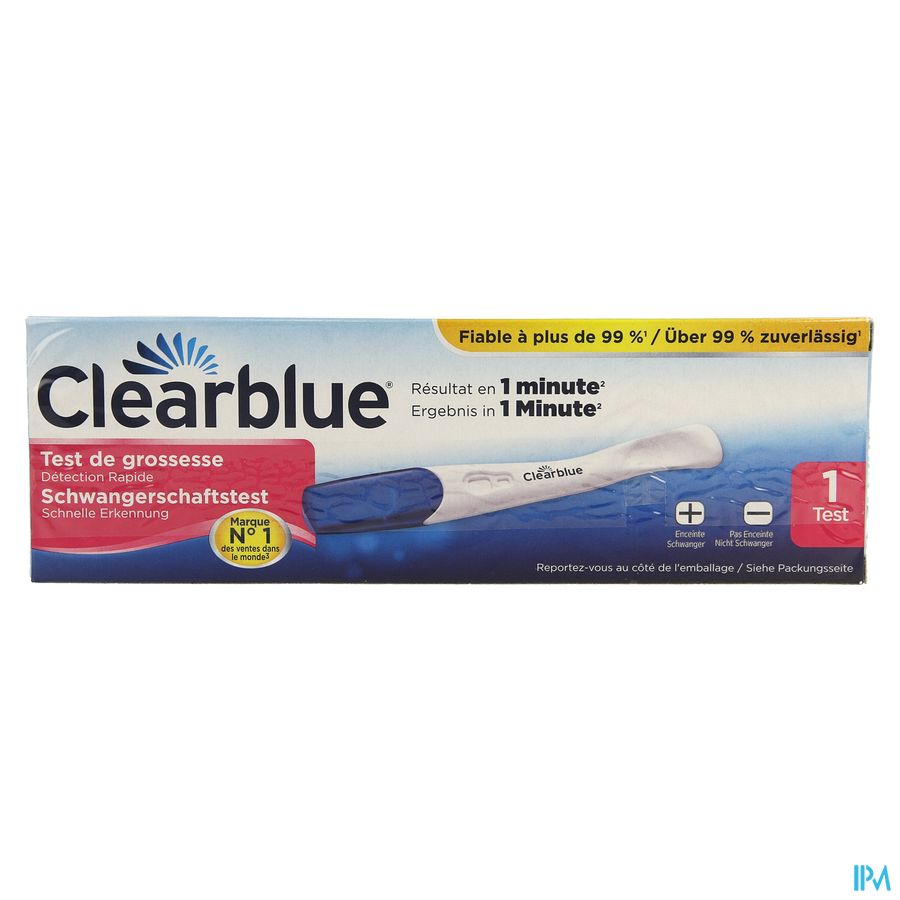 Clearblue Plus Test Grossesse 1