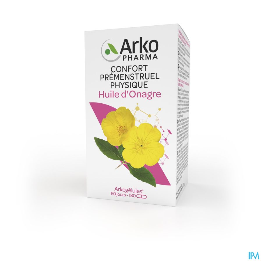 Arkogelules Huile Onagre Comp 180