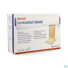 Leukoplast Elastic 19x75mm 100