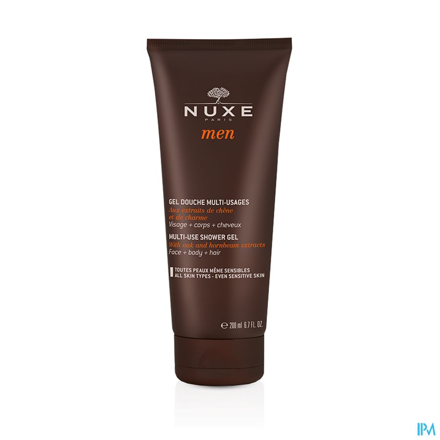 Nuxe Men Gel Douche Multi Usage Tube 200ml