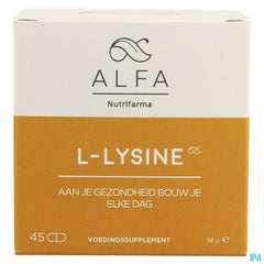 Alfa l-lysine 1000mg Comp 45