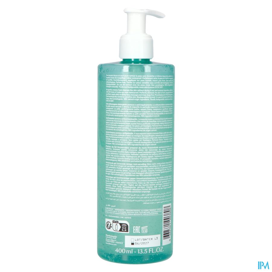 Svr Physiopure Gelee Moussante 400ml