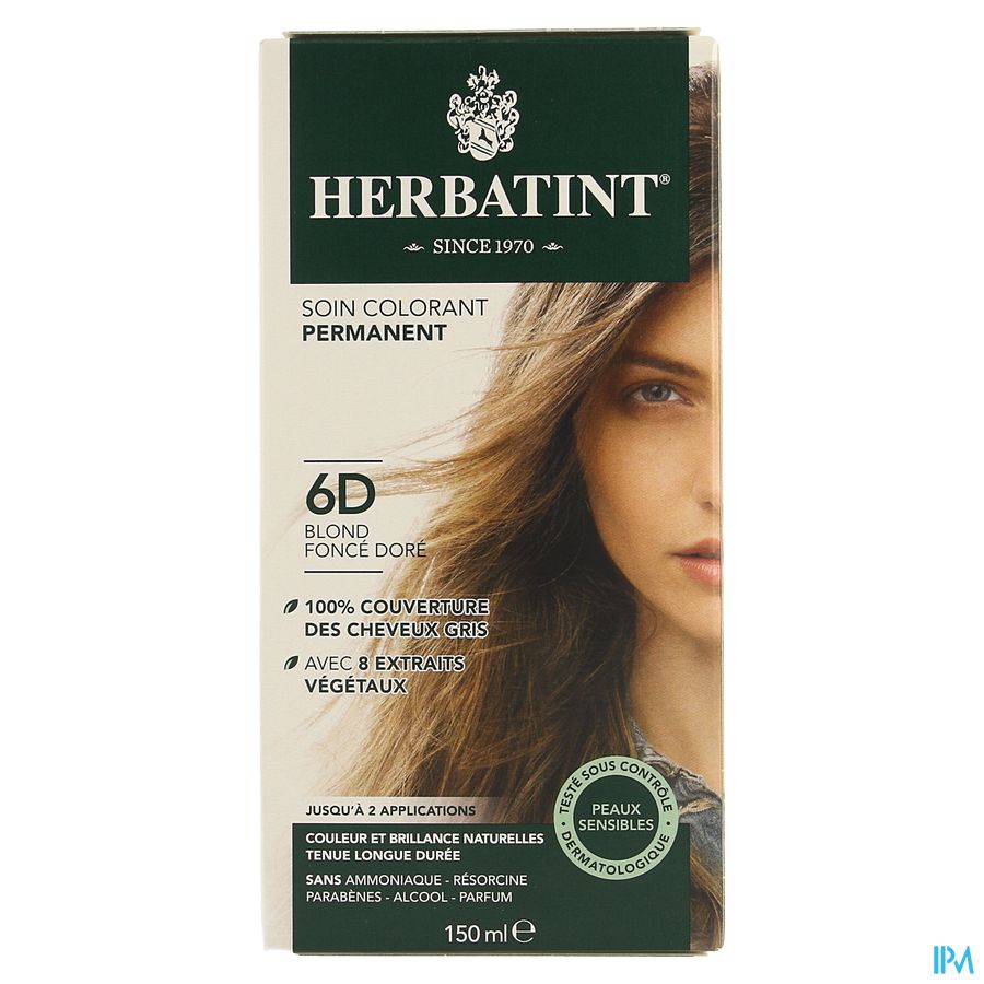 Herbatint Blond Fonce Dore 6d 150ml