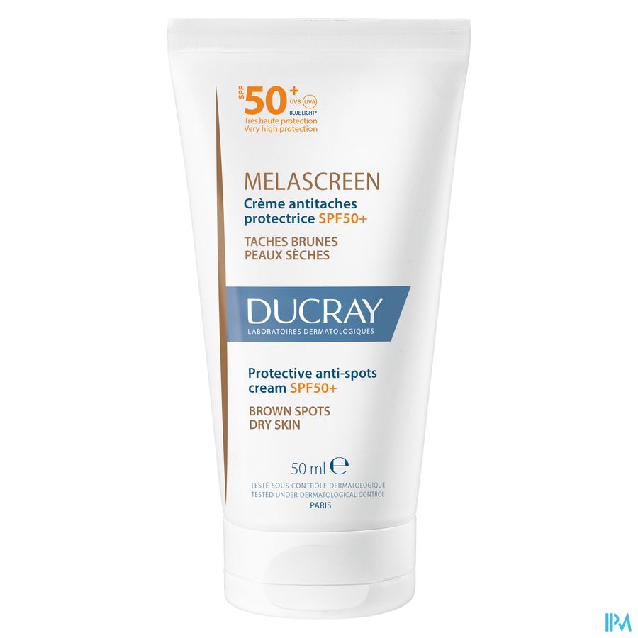Ducray MELASCREEN Crème anti-taches protection solaire SPF50+ - Peaux sèches