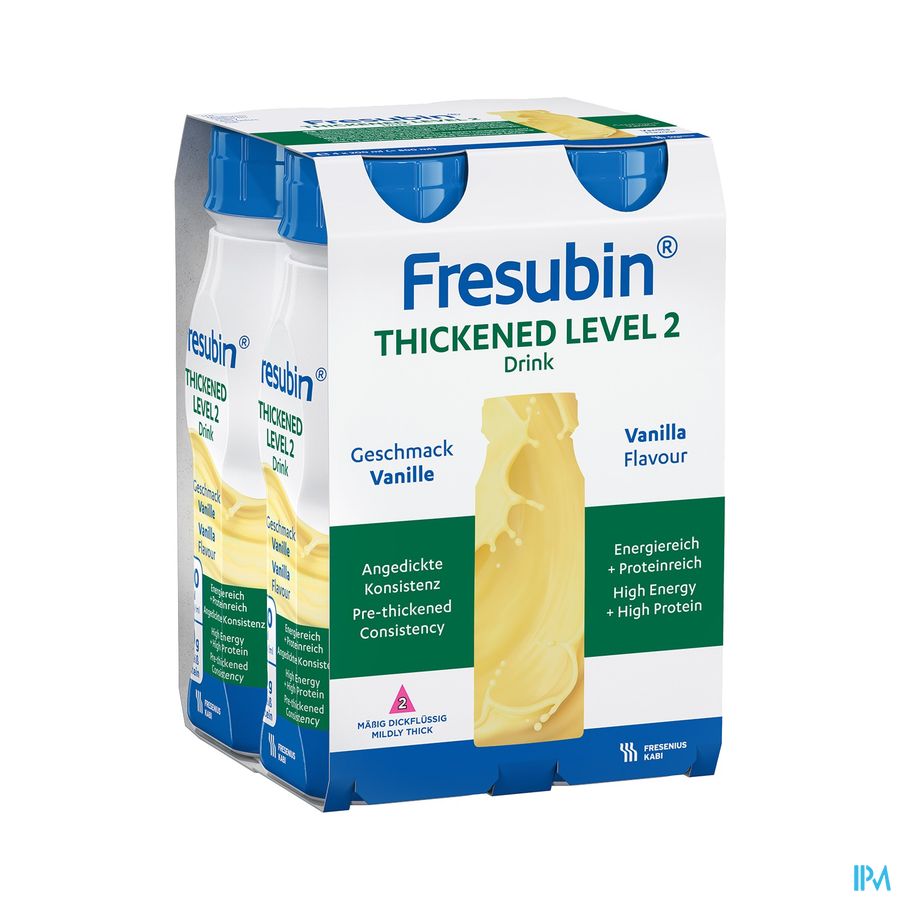 Fresubin Thickened Level 2 Drink Vanille 4x200ml