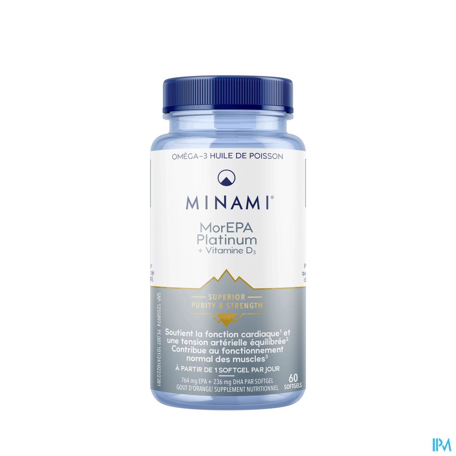 Minami Morepa Platinum Vitamine D3 Caps 60