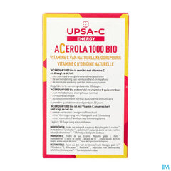 Upsa C Energy Acerola 1000mg Comp Croq 30