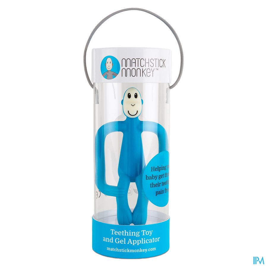 Matchstick Monkey Anneau Blue